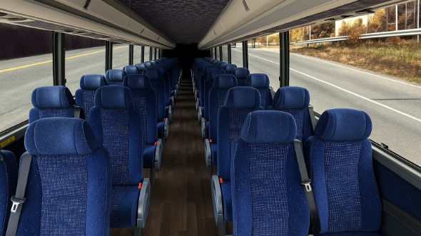 20 Passenger Minibus Interior