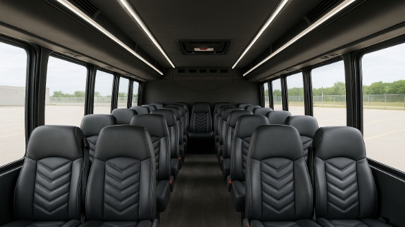 20 Passenger Minibus Interior