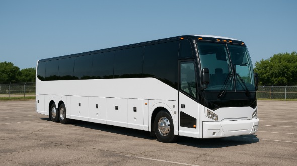 Exterior of Flower Mound Party Bus Company's 40 Passenger Party Bus in Flower Mound