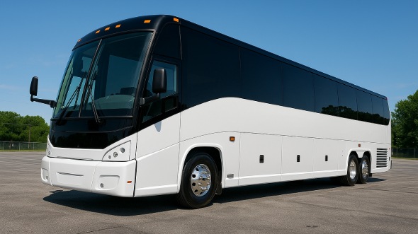 Exterior of Midlothian Party Bus Company's 40 Passenger Party Bus in Midlothian