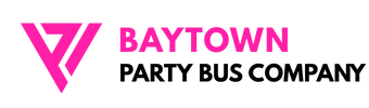 baytown party bus company logo