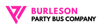 burleson party bus company logo
