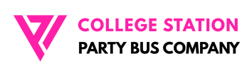 college station party bus company logo