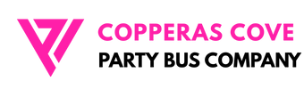 copperas cove party bus company logo