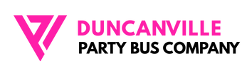 duncanville party bus company logo