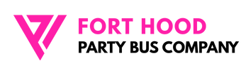 fort hood party bus company logo