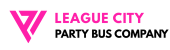 league city party bus company logo