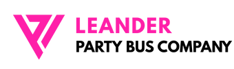 leander party bus company logo