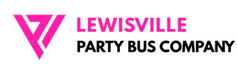 lewisville party bus company logo