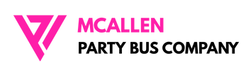 mcallen party bus company logo