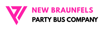new braunfels party bus company logo