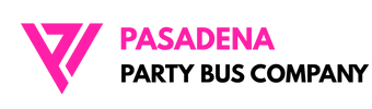 pasadena party bus company logo