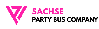 sachse party bus company logo