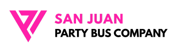 san juan party bus company logo