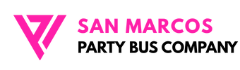 san marcos party bus company logo